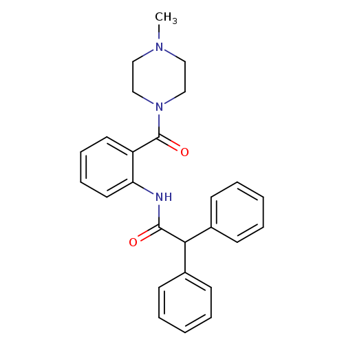 N-{2-[(4-methyl-1-piperazinyl)carbonyl]phenyl}-2,2-diphenylacetamide
