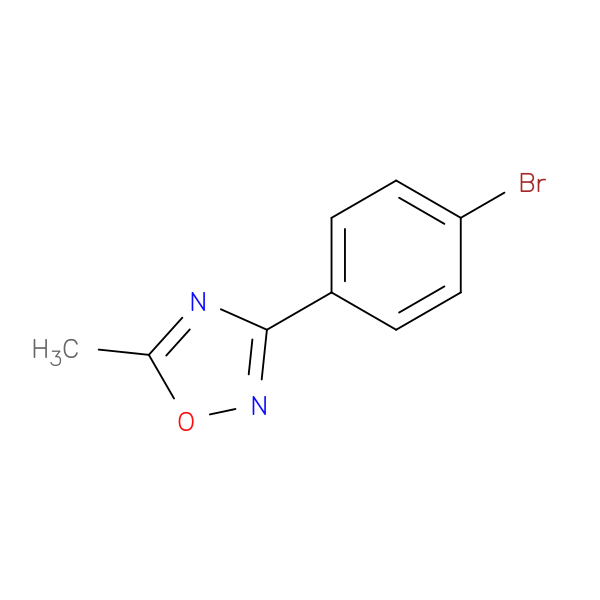 3-(4-Bromophenyl)-5-methyl-1,2,4-oxadiazole
