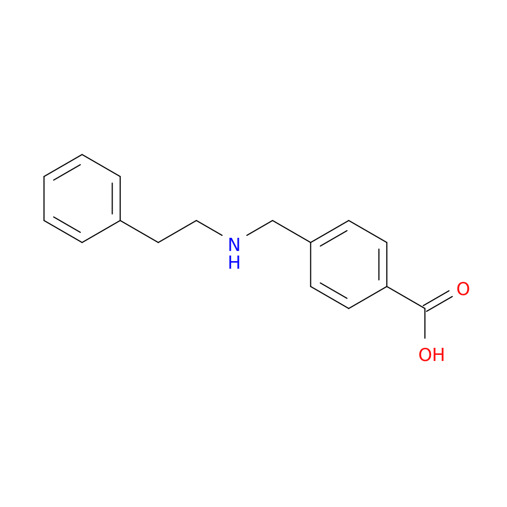 4-{[(2-phenylethyl)amino]methyl}benzoic acid