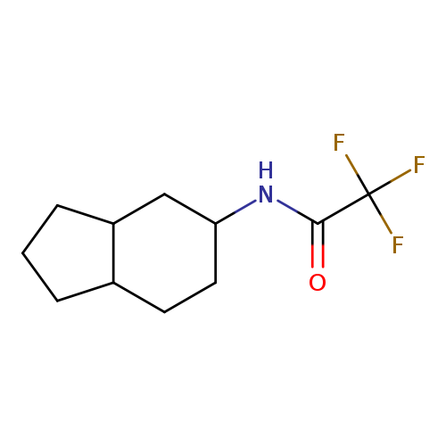 2,2,2-trifluoro-N-(octahydro-1H-inden-5-yl)acetamide