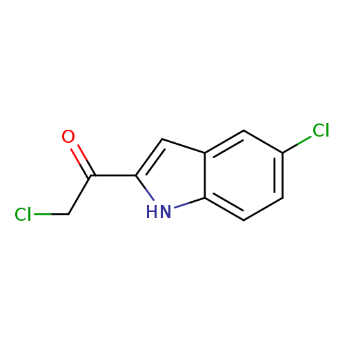 2-chloro-1-(5-chloro-1H-indol-2-yl)ethan-1-one