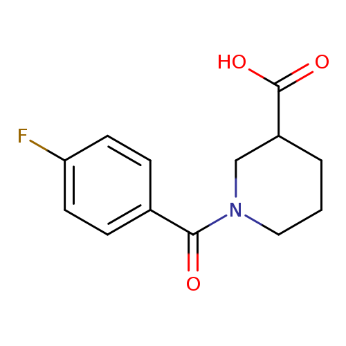 1-(4-Fluorobenzoyl)piperidine-3-carboxylic acid