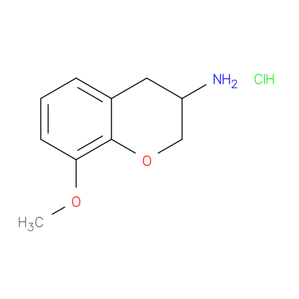 (8-methoxy-3,4-dihydro-2H-chromen-3-yl)amine hydrochloride