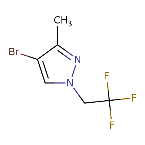 4-Bromo-3-methyl-1-(2,2,2-trifluoroethyl)-1H-pyrazole
