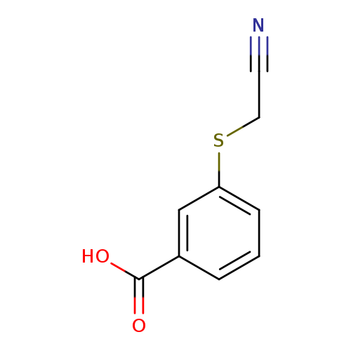 3-[(Cyanomethyl)sulfanyl]benzoic acid
