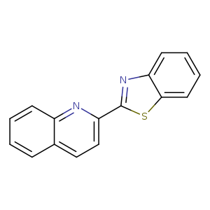 Quinoline, 2-(2-benzothiazolyl)-