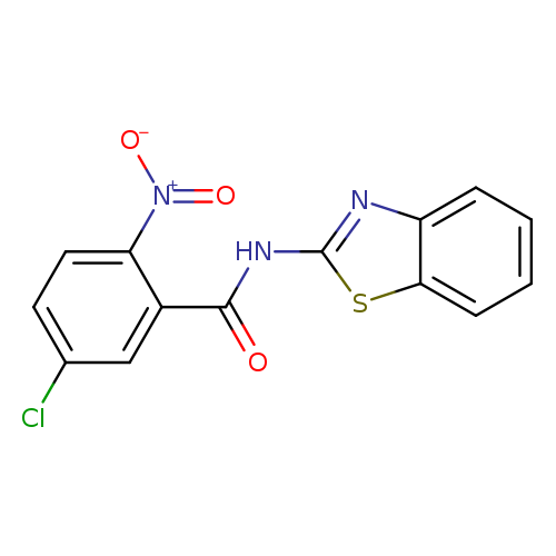 N-(1,3-benzothiazol-2-yl)-5-chloro-2-nitrobenzamide