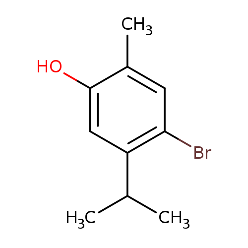 Phenol, 4-bromo-2-methyl-5-(1-methylethyl)-