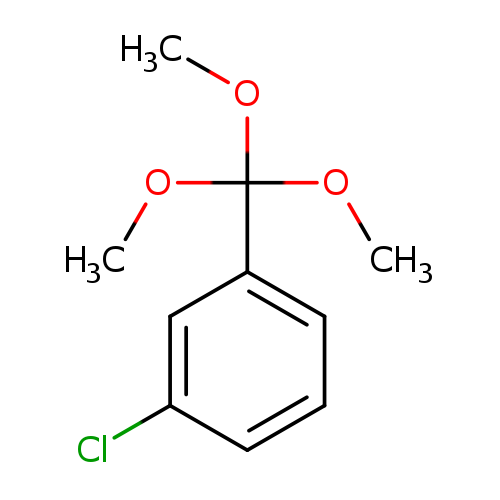 1-chloro-3-(trimethoxymethyl)benzene