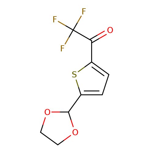 2-Trifluoroacetyl-5-(1,3-dioxolan-2-yl)thiophene