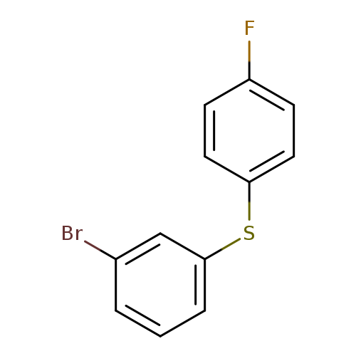 1-[(3-bromophenyl)sulfanyl]-4-fluorobenzene