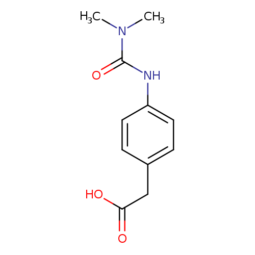 2-(4-(3,3-Dimethylureido)phenyl)acetic acid