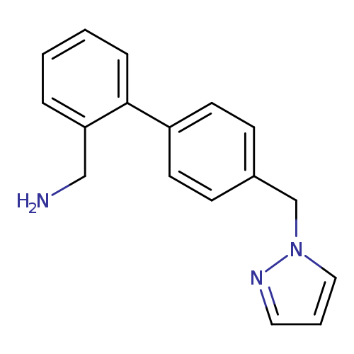 (2-[4-(1H-Pyrazol-1-ylmethyl)phenyl]phenyl)methanamine