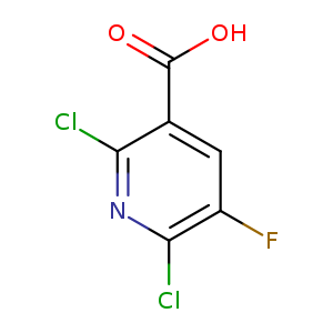 2,6-Dichloro-5-fluoropyridine-3-carboxylic acid
