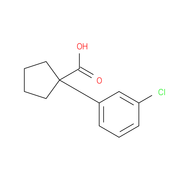 1-(3-Chlorophenyl)cyclopentanecarboxylic acid