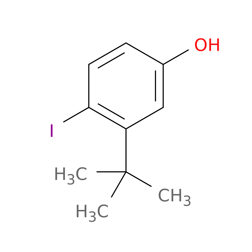 3-tert-butyl-4-iodophenol