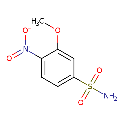 3-methoxy-4-nitrobenzene-1-sulfonamide