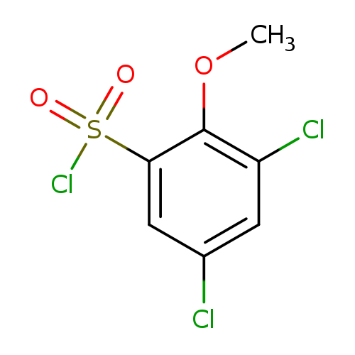 Benzenesulfonyl chloride, 3,5-dichloro-2-methoxy-