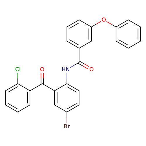 N-[4-bromo-2-(2-chlorobenzoyl)phenyl]-3-phenoxybenzamide