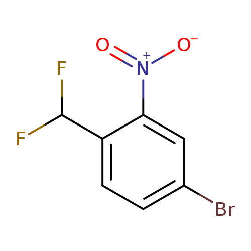 4-bromo-1-(difluoromethyl)-2-nitrobenzene