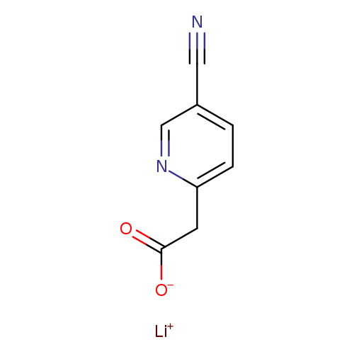 lithium(1+) 2-(5-cyanopyridin-2-yl)acetate