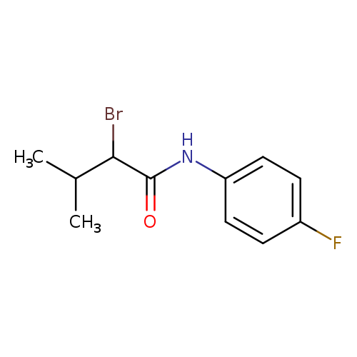 2-bromo-N-(4-fluorophenyl)-3-methylbutanamide