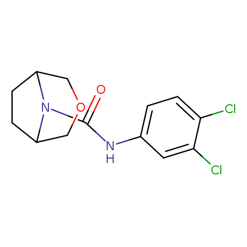 N-(3,4-dichlorophenyl)-3-oxa-8-azabicyclo[3.2.1]octane-8-carboxamide