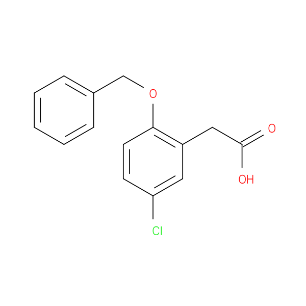 2-Benzyloxy-5-chlorophenylaceticacid