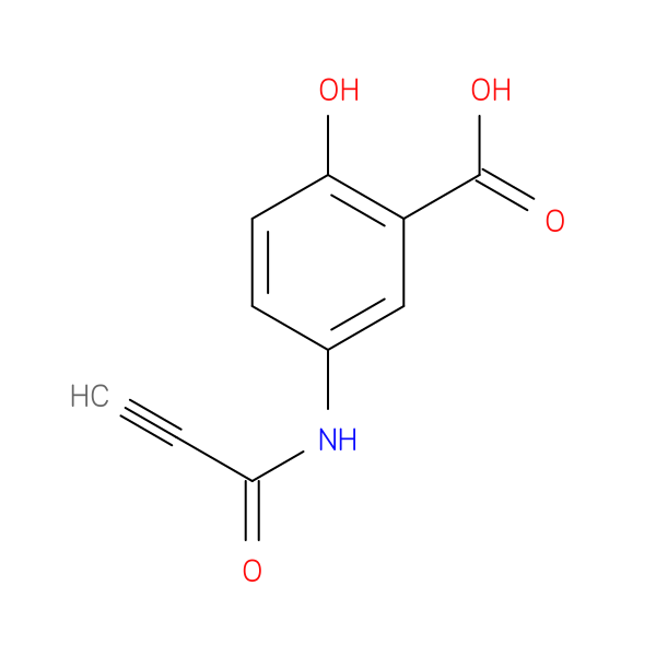 2-hydroxy-5-(prop-2-ynamido)benzoic acid