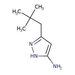 1H-Pyrazol-3-amine,  5-(2,2-dimethylpropyl)-