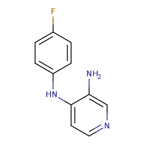 4-N-(4-fluorophenyl)pyridine-3,4-diamine