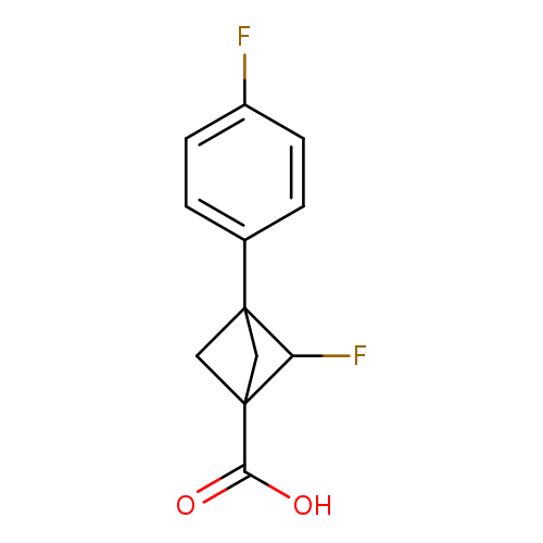 2-fluoro-3-(4-fluorophenyl)bicyclo[1.1.1]pentane-1-carboxylic acid
