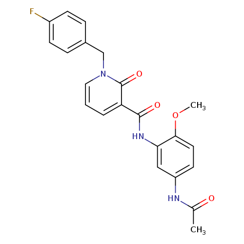 N-(5-acetamido-2-methoxyphenyl)-1-[(4-fluorophenyl)methyl]-2-oxo-1,2-dihydropyridine-3-carboxamide