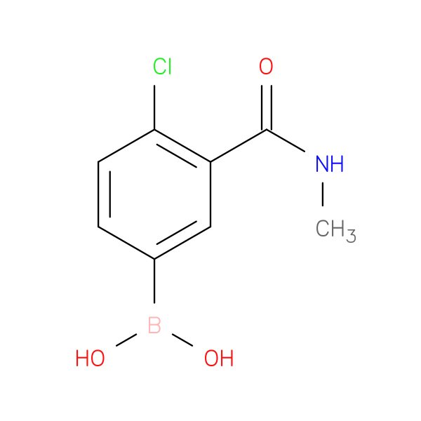(4-Chloro-3-(Methylcarbamoyl)Phenyl)Boronic Acid