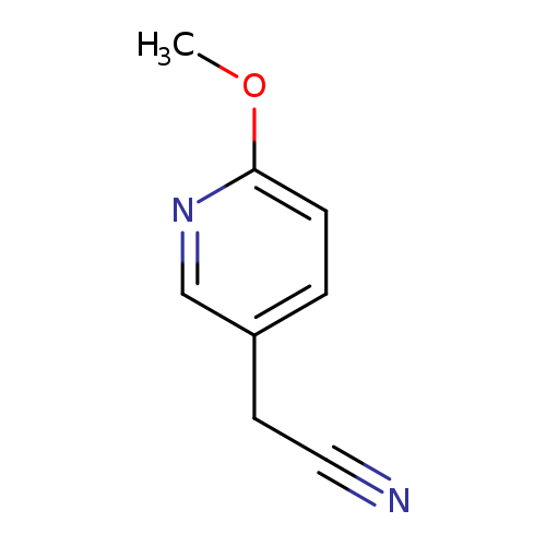 3-Pyridineacetonitrile,6-methoxy-(9CI)