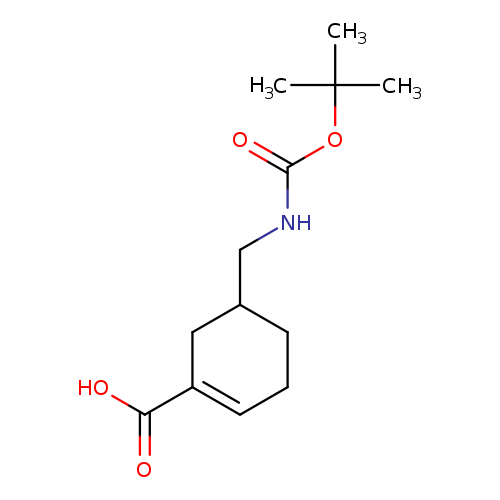 5-(((tert-Butoxycarbonyl)amino)methyl)cyclohex-1-enecarboxylic acid