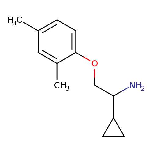 [1-Cyclopropyl-2-(2,4-dimethylphenoxy)ethyl]amine
