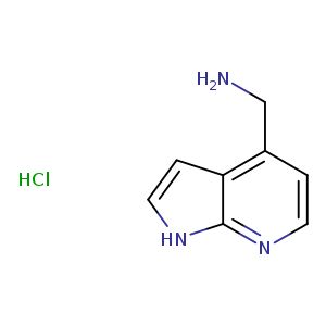{1H-pyrrolo[2,3-b]pyridin-4-yl}methanamine hydrochloride