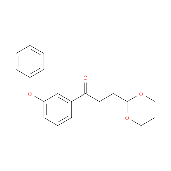 3-(1,3-Dioxan-2-yl)-3'-phenoxypropiophenone