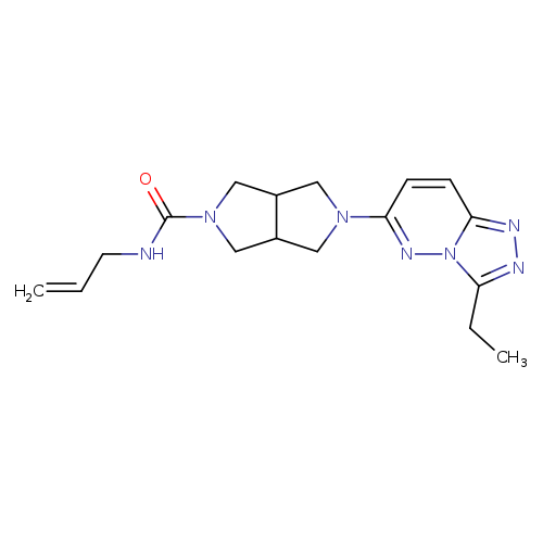 5-{3-ethyl-[1,2,4]triazolo[4,3-b]pyridazin-6-yl}-N-(prop-2-en-1-yl)-octahydropyrrolo[3,4-c]pyrrole-2-carboxamide