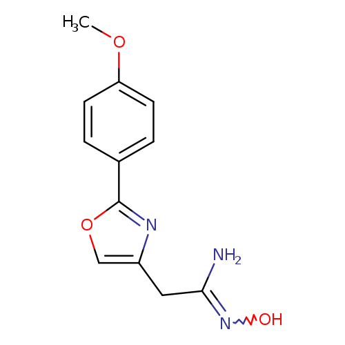 N'-hydroxy-2-[2-(4-methoxyphenyl)-1,3-oxazol-4-yl]ethanimidamide