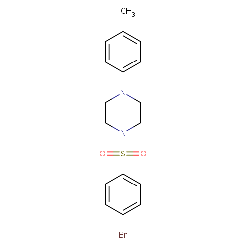1-[(4-bromophenyl)sulfonyl]-4-(4-methylphenyl)piperazine
