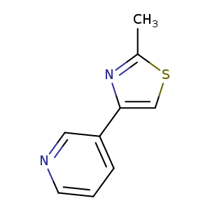 2-Methyl-4-(3-pyridyl)thiazole