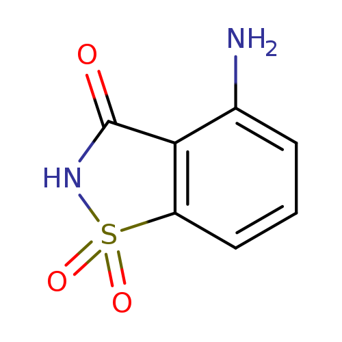 4-amino-2,3-dihydro-1lambda6,2-benzothiazole-1,1,3-trione