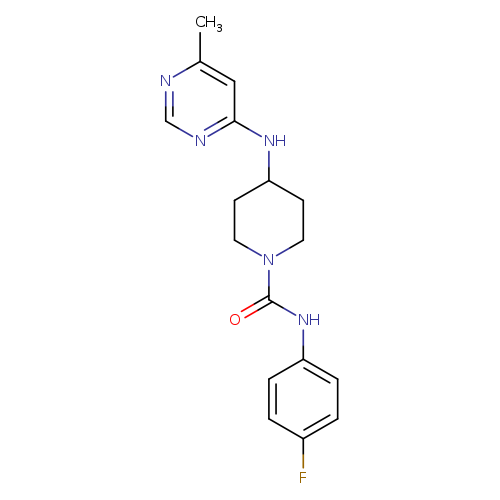 N-(4-fluorophenyl)-4-[(6-methylpyrimidin-4-yl)amino]piperidine-1-carboxamide