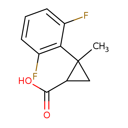 2-(2,6-Difluorophenyl)-2-methylcyclopropanecarboxylic acid