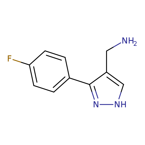 (3-(4-Fluorophenyl)-1H-pyrazol-4-yl)methanamine