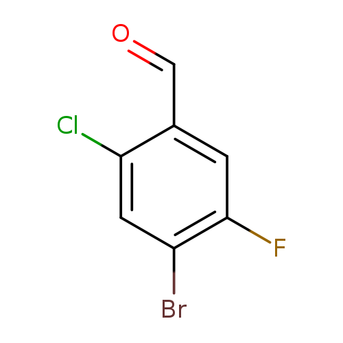Benzaldehyde, 4-bromo-2-chloro-5-fluoro-