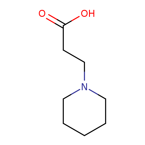 1-Piperidinepropanoic acid
