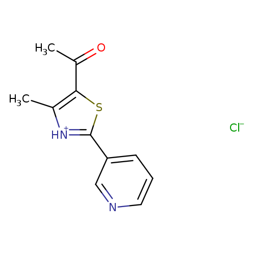 1-[4-methyl-2-(pyridin-3-yl)-1,3-thiazol-5-yl]ethan-1-one hydrochloride